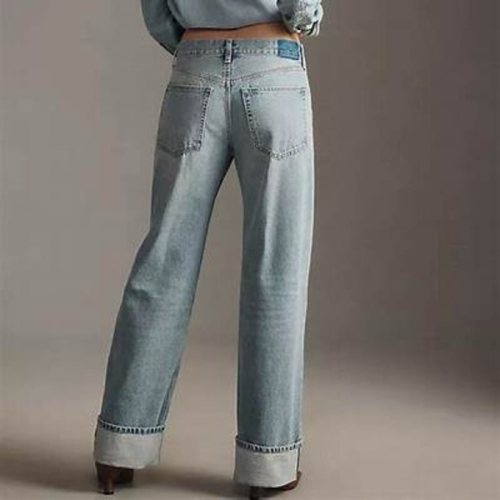 Etica Light Blue Wide Leg Women's Jeans